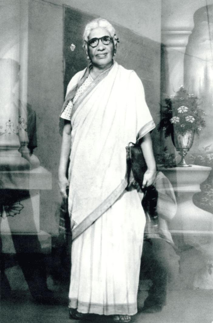Dr. Muthulakshmi Reddy — a portrait from later years