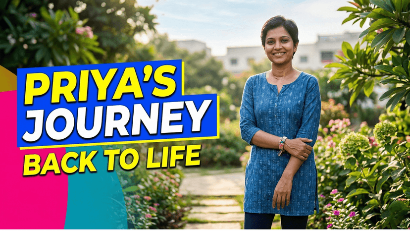Priya's Journey Back to Life